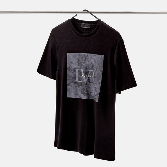 Marble Tee Black