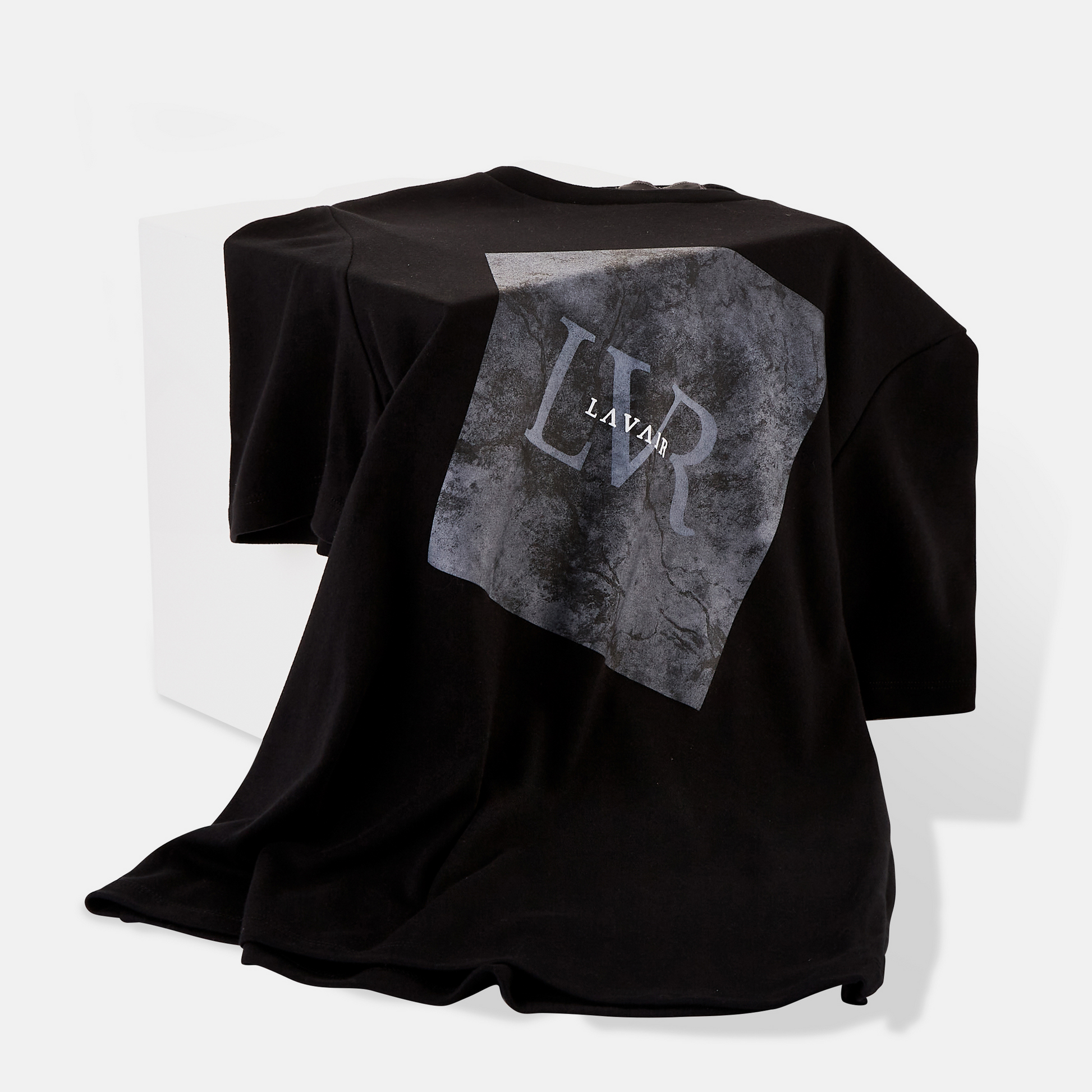 Marble Tee Black